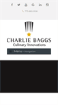 Mobile Screenshot of charliebaggsinc.com